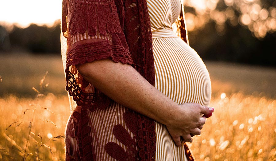 Meditation: Verbindung zum Baby (hier meditieren)